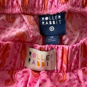Roller Rabbit Pink & Orange Seahorse Print Boxers